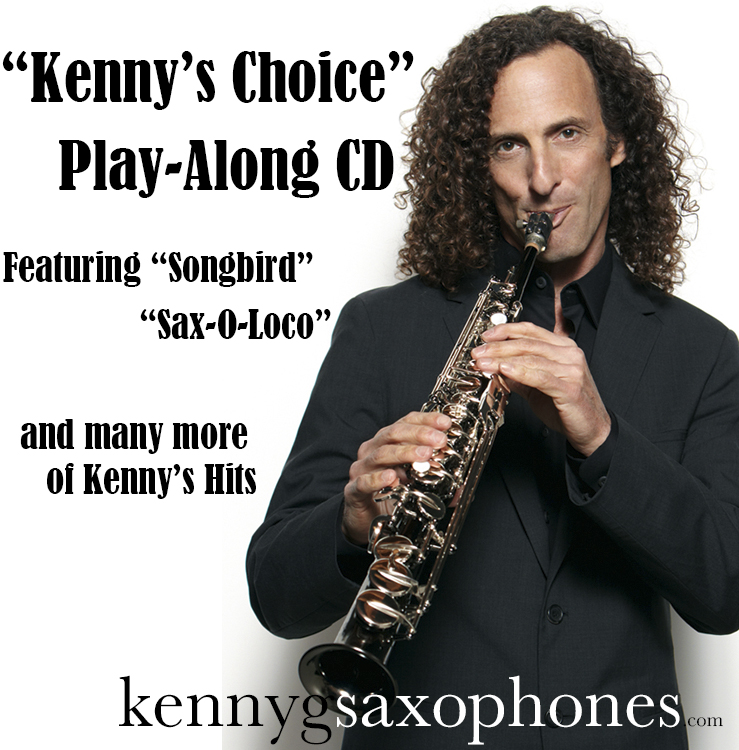 Kenny G Cover for Play-Along Kenny's Choice