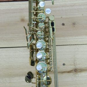 Kenny G EII Lacquered B-Flat Straight Soprno Saxophone