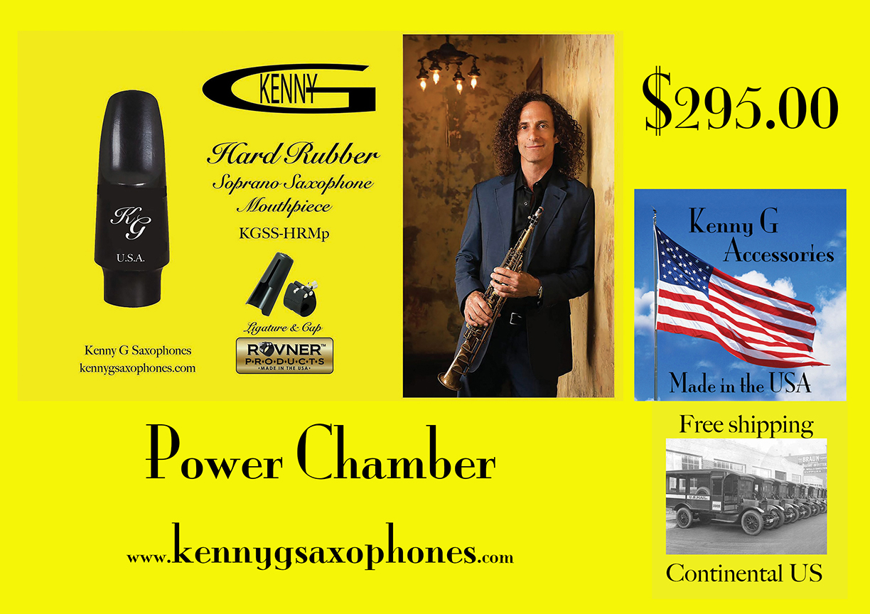 Kenny G Power Chamber Soprano Sax Mouthpiece